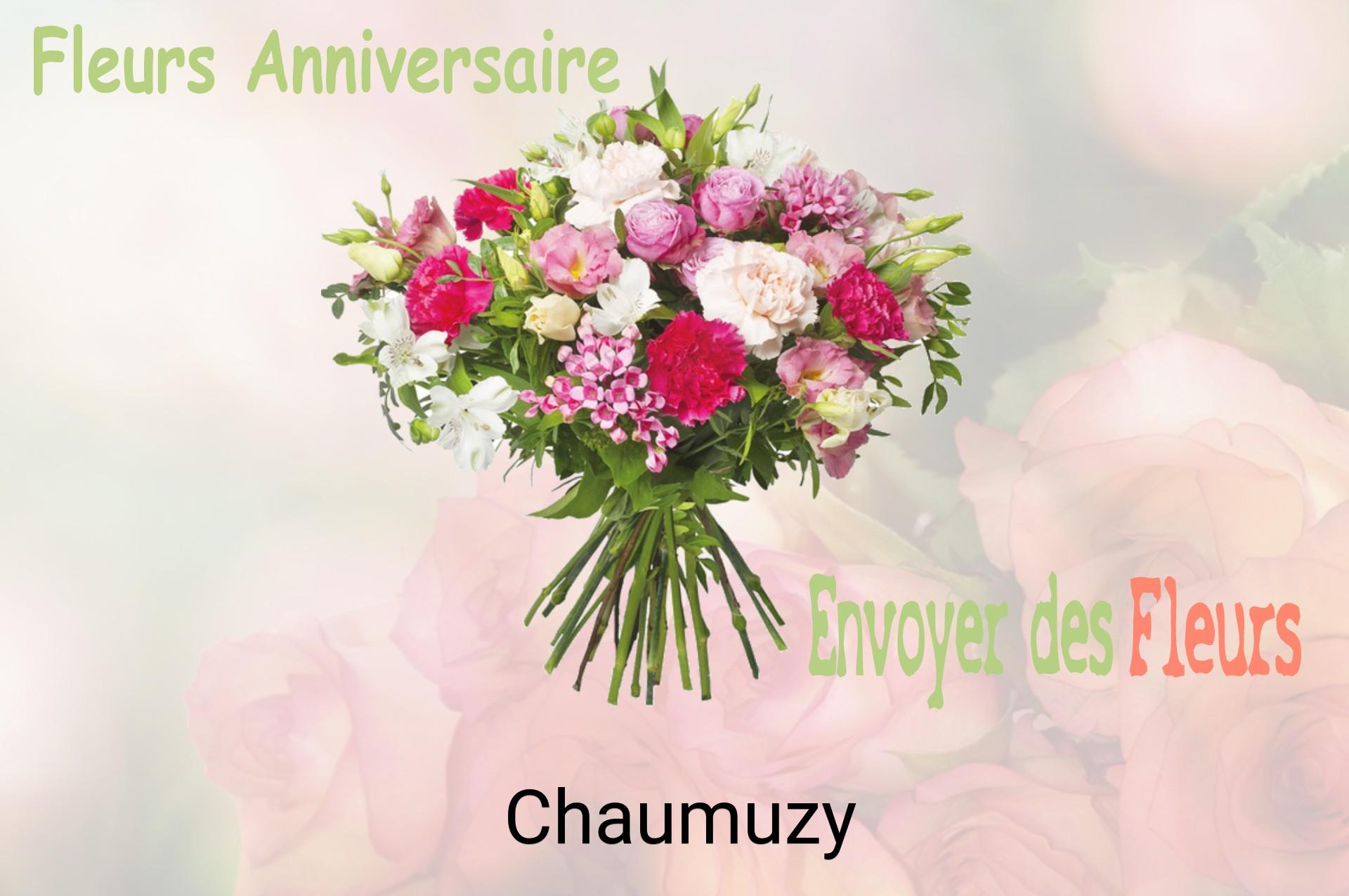 Bouquet de fleurs d’anniversaire livré à Chaumuzy